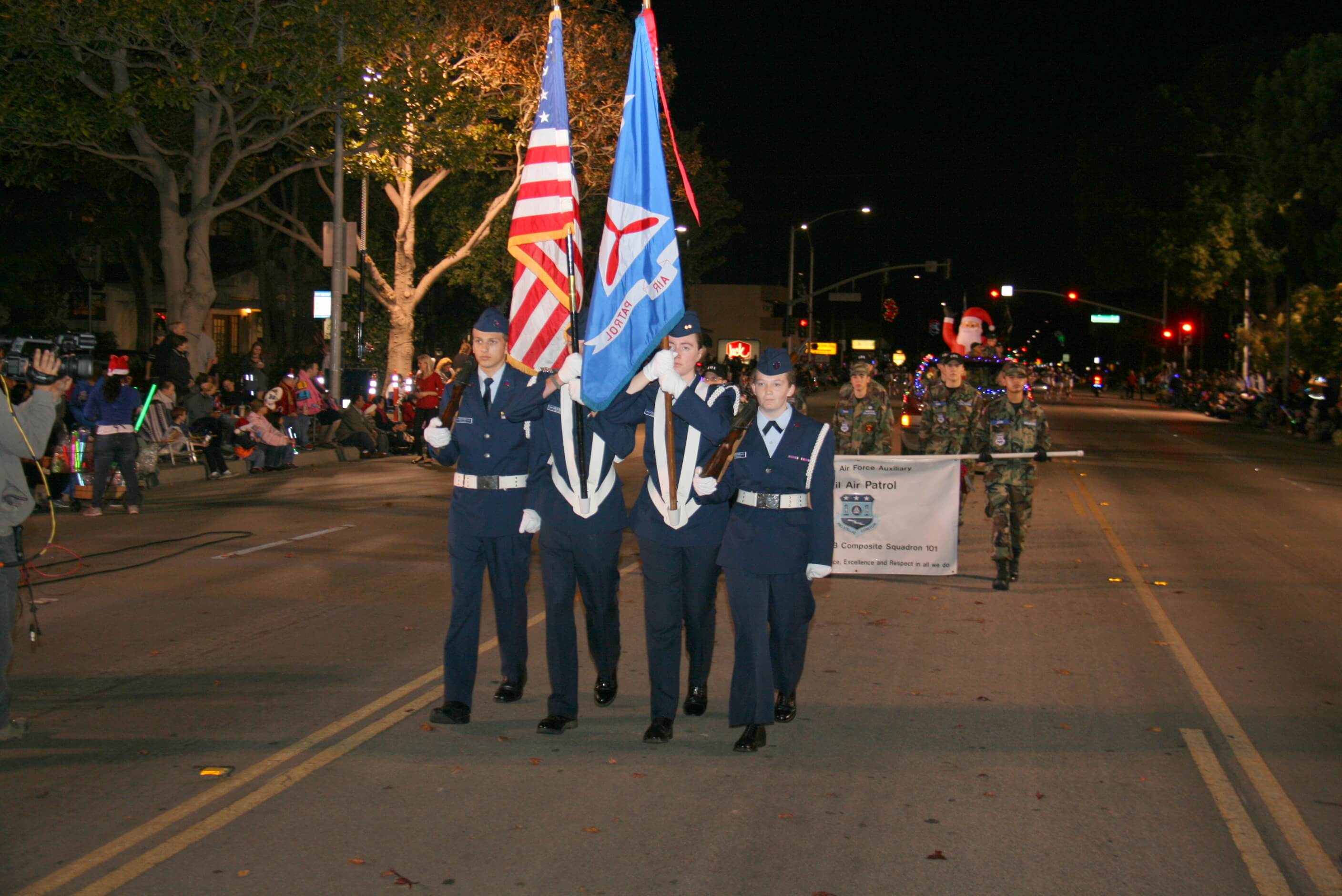 Santa Maria Parade of Lights Christmas Float Parade